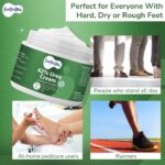 Footvital 42% Urea Cream - 200 g - Foot Care Formula with 2% Salicylic Acid, Vitamin E – Deep Moisturizing Cream for Dry, Cracked Heels & Rough Feet - Image 5