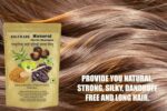 Natural Hair Shampoo With Herbal Amla Reetha Shikakai And Methi Dana Powder For Men & Women, Totally Organic | Hair Growth | Reduce Hair Fall & Dandruff - 200 g (Unscented, 200 g (Pack of 1)) - Image 6