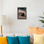 SIGN EVER Mecca Madina Photo Frame For Wall | Masjid Wall Art Frame for Home Decor (9 x 12 inch) - Image 5