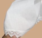 M H Women’s Cotton Khimar Hijab with Inner Cap & Zipper - White, Breathable, Lightweight, Ready to Wear for Namaz, Hajj & Umrah - Image 7