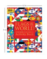 Flags of the World - Sticker Coloring Activity Book For Children : Continent, Country, Capital, Language and Currency - Image 4