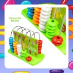 Ratna's Ratnas Educational Abacus Junior for Kids to Learn to Count, Add & Subtract with Colourful Beads - Image 4