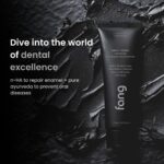 Fang Natural Toothpaste|Teeth Whitening|Heals Sensitive Teeth|Fights Cavities, Gum Diseases & Bad Breath|SLS & Chemical Free |Organic, Vegan (Pack of 1, Activated Charcoal) - Image 3