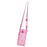 Water Bottle Carrier Nylon Mesh Water Bottle Holder for School Sports Travel Pink| Sports Equipment | Outdoor Sports Gear | Exercise Gear - Image 5
