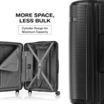 Samsonite Large 8 Wheels Spinner Trolley Bag Suitcase for Travel Staren 75 Cms Polycarbonate Hardsided Check-in Luggage Spinner Trolley Bag, Matte Green - Image 6