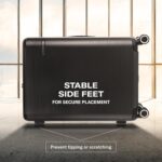 Samsonite Large 8 Wheels Spinner Trolley Bag Suitcase for Travel Staren 75 Cms Polycarbonate Hardsided Check-in Luggage Spinner Trolley Bag, Matte Green - Image 7