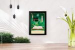 manas Muslim God makka Madina photo frame Painting Hanging,Decorative Item for Living Room, Temple House, Home Decor and Wall Decoration (18x12inch - Image 3