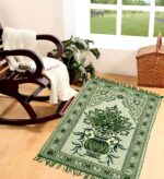 Weavers Villa Prayer Mat/Aasan/Meditation Mat/Multipurpose Velvet Rug Mats... [Size: 70cm X 110cm] - Image 3