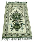 Weavers Villa Prayer Mat/Aasan/Meditation Mat/Multipurpose Velvet Rug Mats... [Size: 70cm X 110cm] - Image 4