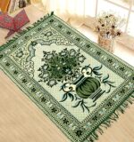 Weavers Villa Prayer Mat/Aasan/Meditation Mat/Multipurpose Velvet Rug Mats... [Size: 70cm X 110cm] - Image 5