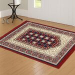 VAS COLLECTIONS Velvet Muslim Prayer Rug (Janamaz/Sajadah) – Soft Islamic Prayer Mat 44″ x 27″ inch with Laser-Cut Design – Ideal for Travel Prayers, Ramadan Eid Gifts (Red, Maroon, 44'x27') - Image 5