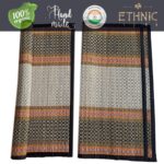 Handmade Korai Pai Kusha Grass Pooja Aasan Sitting Floor Mats Black Set of 2 Pcs,Large Rectangle, 18 inch X 18 inch - Image 5