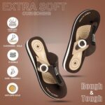 Duosoft Flip Flop for Women | Soft Comfortable | Breathable | Fashionable | Stylish | Trendy | Super soft | Lightweight | Anti-Slip Sole | Indoor & Outdoor |DW-34-Brown - Image 6