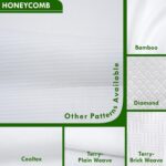 Ihram for Men with Honeycomb Weave – 100% Cotton, Breathable, Quick Dry, Lightweight – Hajj & Umrah Wear - Image 5