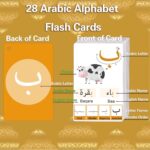 Arabic Flash Cards for Beginners, Learn Arabic Alphabet for Kids, Teens and Adults, Educational Language Learning Resource for Grade School, Classroom, Homeschool Supplies - Image 3