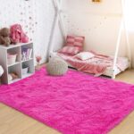 Rugs Floor Mat Carpets for Living Room,Hall, Kids Room, Prayer Room, 10x12 ft, Baby Pink - Image 3
