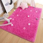 Rugs Floor Mat Carpets for Living Room,Hall, Kids Room, Prayer Room, 10x12 ft, Baby Pink - Image 4