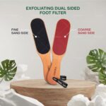 Fabskin Wooden Foot Scrubber For Dead Skin | Dual Sided Foot Filer | Callus Remover | Feet Scraper - Image 6