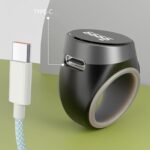 Tasbih Counter Zikr Rings, Smart Tasbeeh Counter, Electronic Digital Tasbih Counter Rings 3 Size(18/20/22mm), Waterproof Finger Counter for Muslims, Prayer, Reminder, Home (Black) - Image 4