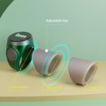 Tasbih Counter Zikr Rings, Smart Tasbeeh Counter, Electronic Digital Tasbih Counter Rings 3 Size(18/20/22mm), Waterproof Finger Counter for Muslims, Prayer, Reminder, Home (Black) - Image 7