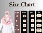 Printed Malaysian Instant Hijab for Women | Floral Border Design | Ready to Wear Modest Fashion Headscarf | Elegant Muslimah Style for Daily, Festive & Occasion Use - Image 6