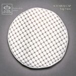 AL INAM ICH Style Reversible Islamic Prayer Cap Premium Embroidered Namazi Topi Muslim Cap (Model No. R-68) Fabric - Image 5