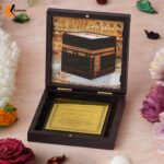 Holy Makka Madina religious box with divine finish for use gifting and home (Kaaba) - Image 4
