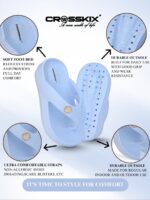 Crosskix Women’s Platform Flip Flops | Cushioned EVA Wedge Slippers with Toe-Post | Lightweight, Anti-Slip Sole | Comfortable Casual Sandals - Image 6