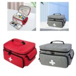 Emergency Kits Organizer Portable Medical Storage Bag for Office Travel red|Health & Beauty | Health Care | First Aid | Kits & Bags - Image 3