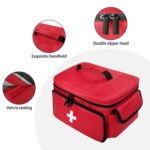 Emergency Kits Organizer Portable Medical Storage Bag for Office Travel red|Health & Beauty | Health Care | First Aid | Kits & Bags - Image 8