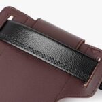 Unisex Faux Leather Waist Bag, Casual Solid Color Adjustable Strap Belt Bag with Polyester Lining, Lightweight Gadget Pouch with Key Ring Closure for Men Women Multicolor 1 Pcs - Image 9