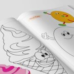 set of 8 coloring books | Vegetables,Fruits,Flowers,Animals,Vehicles,Birds,Shapes,Nursery Rhymes,10 WAX CRAYONS| 3 To 8 Year Old Children Happy Colouring Book Drawing Book For Kids - Image 4