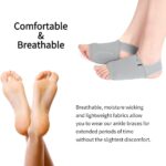 QUIQSHIPP Cotton Flat Arch Support For Men & Women,Medial Arch Support For Flat Correction Sleeve With Cushion,Leg Pain Relief,Foot Care For Slippers Foot Arch Socks - Image 3