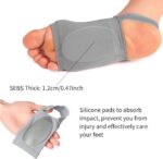 QUIQSHIPP Cotton Flat Arch Support For Men & Women,Medial Arch Support For Flat Correction Sleeve With Cushion,Leg Pain Relief,Foot Care For Slippers Foot Arch Socks - Image 5