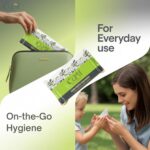 CARYL Germ Protection Wipes With Aloe Vera Extract | Multi-Purpose Disinfectant Wet Wipes for Hands and Surfaces | Anti-Germ Cleansing Facial Wipes | Gentle on Skin, Paraben-Free & Dermatologically Tested - 72 Single Sachets - Image 6