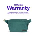 Provogue Nomad Waist Bag for Men & Women, Crossbody Waist Pouch with Zippered Compartment & Adjustable Strap,Multipurpose Fanny Pack for Travel & Outdoor Activities Chest Bag, Sage Green - Image 8