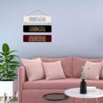 Artvibes Arabic Calligraphy Decorative Wall Hanging Wooden Art Decoration item for Living Room | Islamic Decoration | Wall Illustrations| Stylish Modern Decor Item | Gift Items (WH_5312N) - Image 3