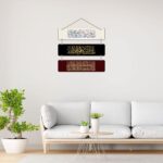 Artvibes Arabic Calligraphy Decorative Wall Hanging Wooden Art Decoration item for Living Room | Islamic Decoration | Wall Illustrations| Stylish Modern Decor Item | Gift Items (WH_5312N) - Image 4