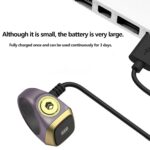 Smart Tasbih Zikr Ring, 20mm Muslim Digital Azan Alarm Clock, Tasbih Counter Smart Ring (Purple) - Image 6