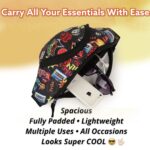 Waist Bag for Men,Women/Fanny Pack for Hiking Travel Camping Running Sports Outdoors/Money Belt with Adjustable Strap (Multicolor Green Zip) - Image 6