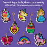 Skillmatics Aqua Puffs - 3D Art Kit, Princesses & Unicorns, Mess-Free Painting Craft for Kids, DIY Colour & Inflate Activity, Travel Toys & Creative Gifts for Girls & Boys Ages 4, 5, 6, 7, 8, 9, 10 - Image 5