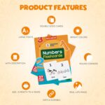 SPARTAN KIDS Numbers Flash Cards for Kids Creative_Thinking | 27 Early Learning Flash Cards Easy & Fun Way of Learning 1 Year to 6 Years Babies - Image 4