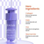 Foxtale Collagen-PDRN Cell Renewal Serum | Collagen + PDRN + Niacinamide + Polyglutamic Acid | Boosts Cell Renewal, Firms & Plumps Skin, Deeply Hydrates & Strengthens Barrier for Smooth, Glass-Skin Glow | For All Skin Types | 30 ml - Image 4