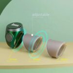 S-9 Smart Digital Tasbih Counter Ring for Muslim Prayer | HD OLED Display | Adjustable Size | Rechargeable Zikr Counter | Vibration Alerts | Islamic Gift - Image 3