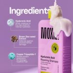 Moxie Beauty Hyaluronic Acid Repair Shampoo | Sulfate-Free & Deep Hydration | Strengthens & Revives Dry Hair | Prevents Frizz & Breakage | 200ml - Image 3