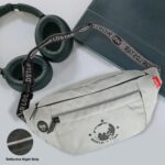 WORLD STAR Waist Bag for Men & Women | Fanny Pack for Men | Trendy Mobile Waist Pouch Pocket Bag for Girls and Boys | Waterproof Hip and Side Bags for Outdoor Hiking Travel (Light Grey) - Image 6