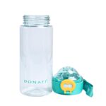 MARKET 99 Green & Transparent Kids Sipper Bottle 600ml | Leak Proof Plastic Water Bottle for School, Travel, Sports, Hiking & Daily Hydration | Lightweight BPA Free Flask for Easy Everyday Carry - Image 3
