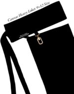 Black Niqab for Women with Detachable Nose Piece | Saudi Niqaab Face Veil | Dubai Style Islamic Modest Wear | Nikab with Locket Brooch - Image 4