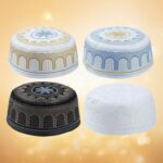 Islamic Muslim Mens Prayer Kufi Hat Skull Cap Turkish Namaz Topi Yellow Clothing, Shoes & Accessories|Mens Accessories|Hats - Image 7