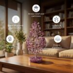 Amethyst Crystal Orgonite Tree for Home Decor | Healing Crystal Tree for Positive Energy, Vastu & Feng Shui | Good Luck Tree - Image 4